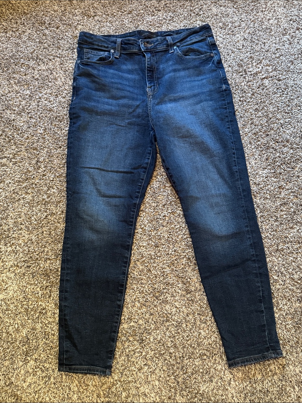 Kendall & Kylie Indigo High-Rise Kontour Jeans